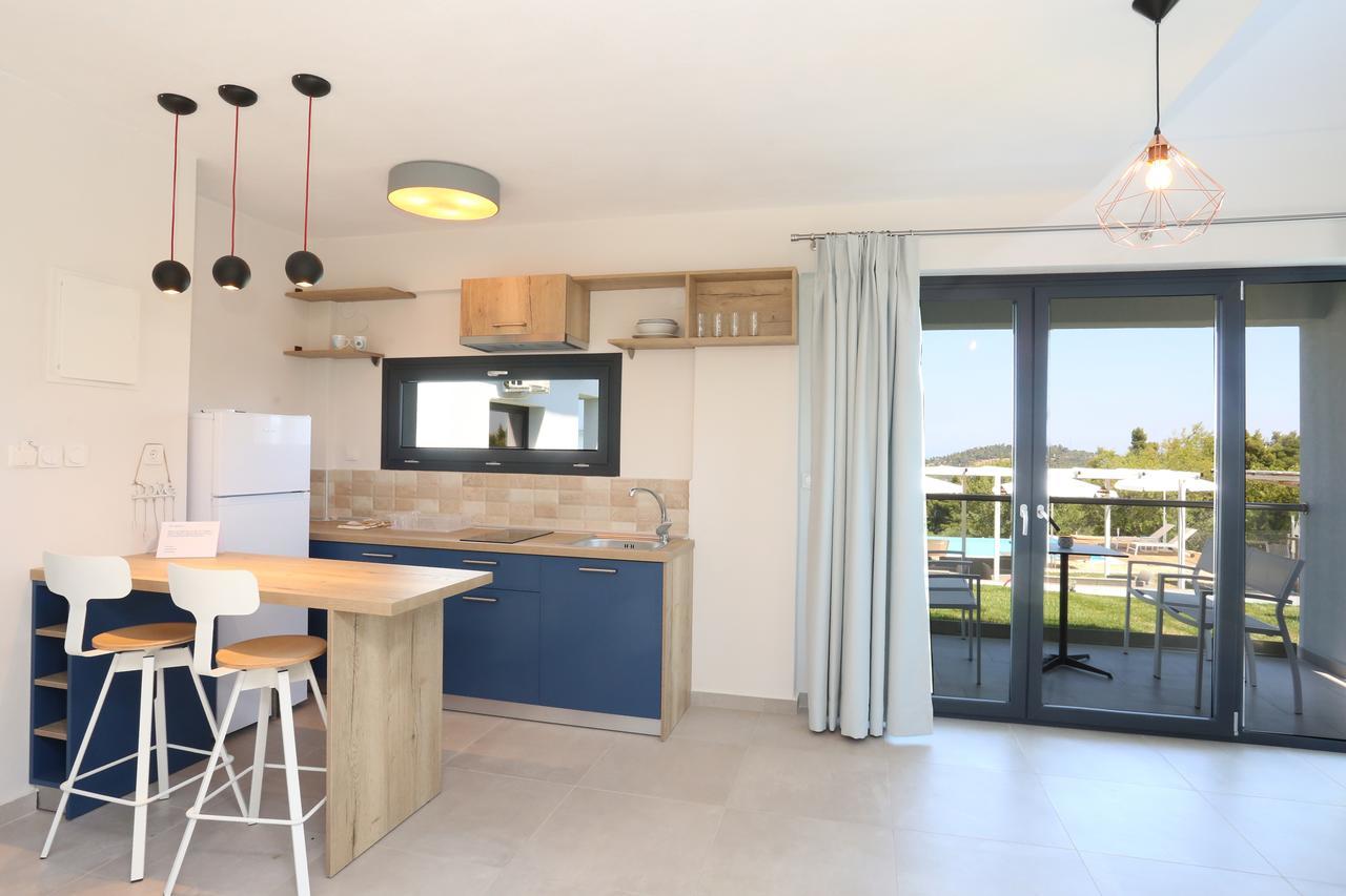 Aparthotel Blue Avenue Paliouri Exterior foto