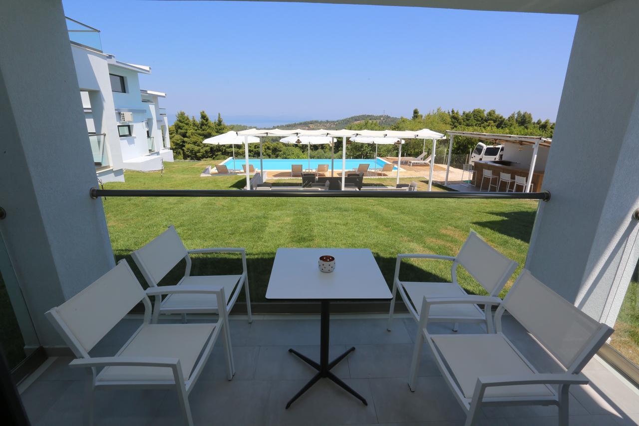 Aparthotel Blue Avenue Paliouri Exterior foto